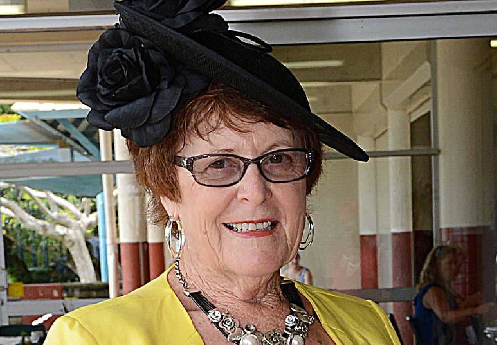 VALE MRS GOOMERI: Community members have paid tribute to former Citizen of the Year, Pam Brunjes, pictured at a Melbourne Cup race day in Gympie in 2012. VALE MRS GOOMERI: Community members have paid tribute to former Citizen of the Year, Pam Brunjes, pictured at a Melbourne Cup race day in Gympie in 2012.